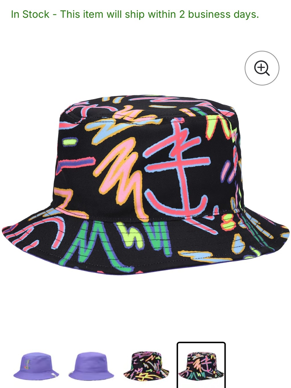 Adidas Originals Pride Reversible Allover Print Bucket Hat - Black